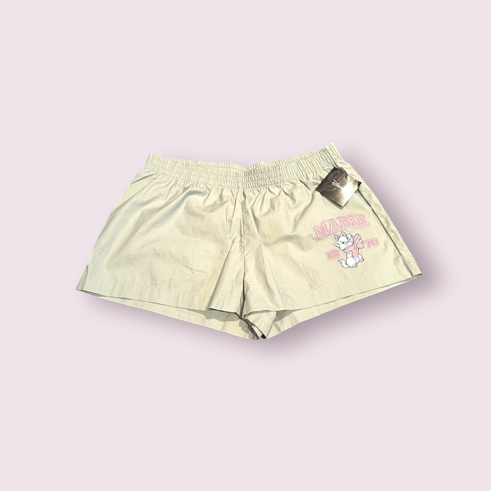 Women's Disney Aristocats Marie Embroidered Athletic Shorts